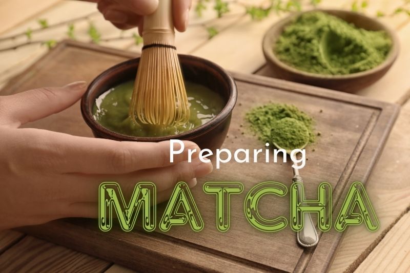 Preparing Matcha